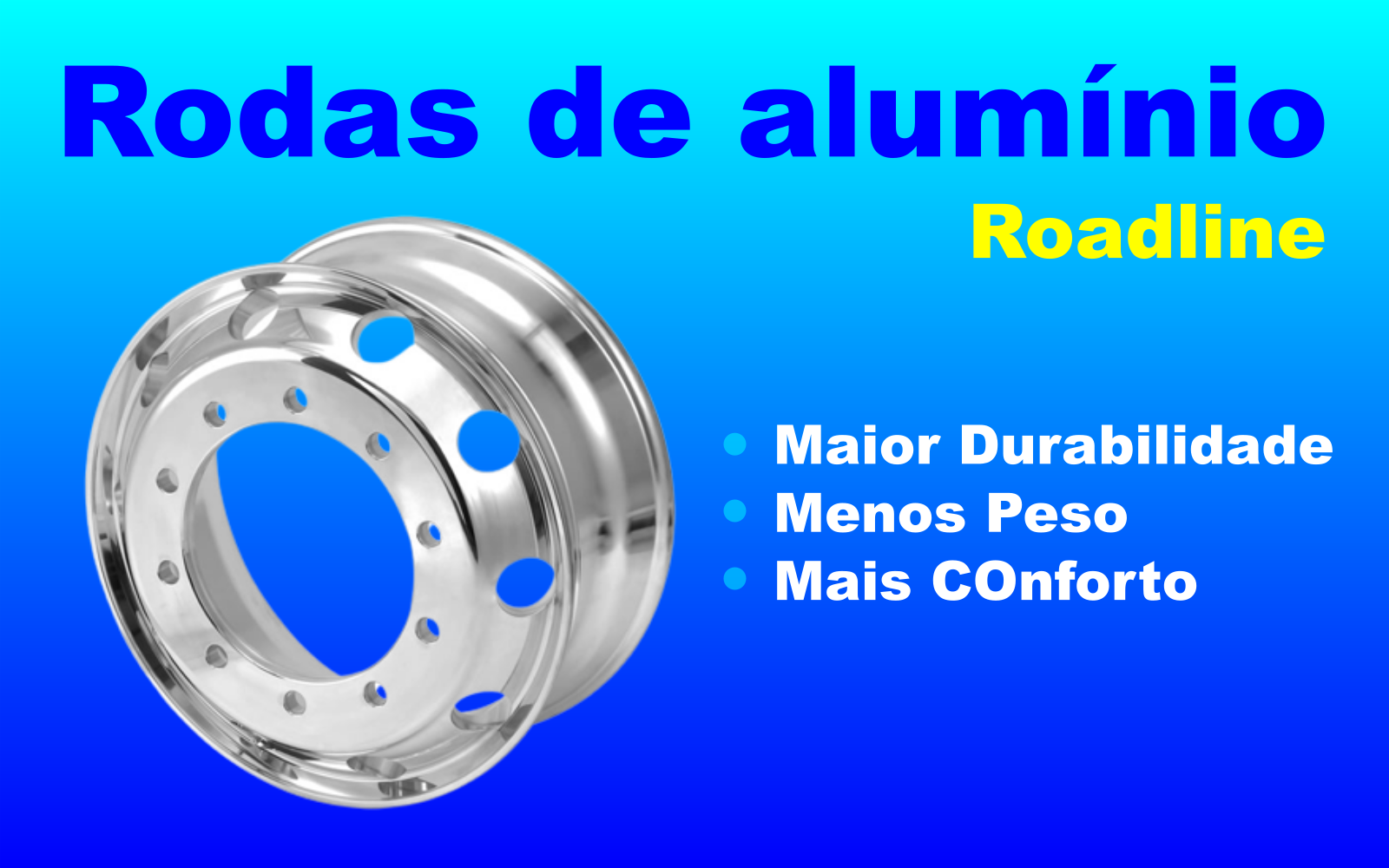 Rodas de alimínio Roadline