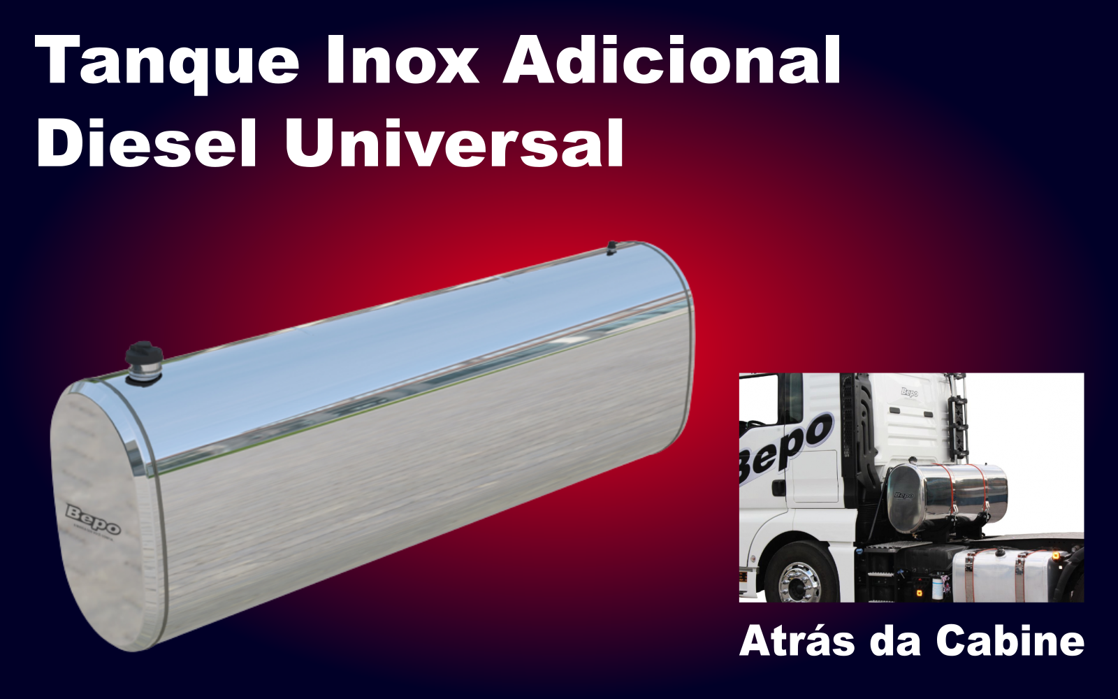 Tanque Bepo Inox Universal Diesel